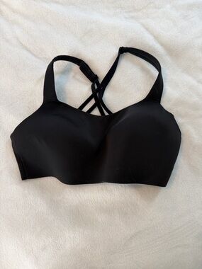 lululemon athletica Black Molded Seamless Strappy Bra